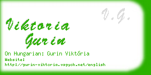 viktoria gurin business card