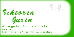 viktoria gurin business card